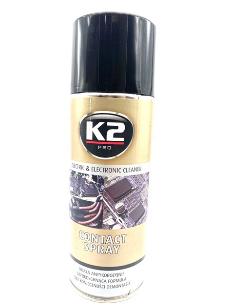 K2 KONTAKT SPRAY CZYSZCZENIA PRZEWODÓW STYK 400ml Marooleje