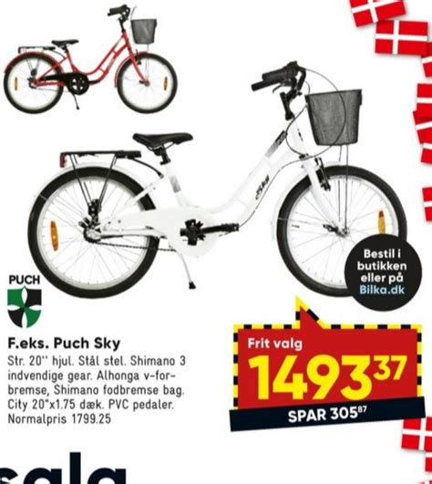 Puch Cykel Bilka August Alle Tilbudsavis