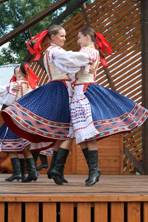 Slovak Folklor Traditional Outfits Traditional Dresses Folk Dresses