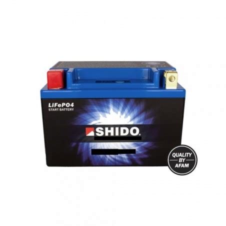 Shido Motorcycle Battery Ltx Bs Lifepo Lithium Iron