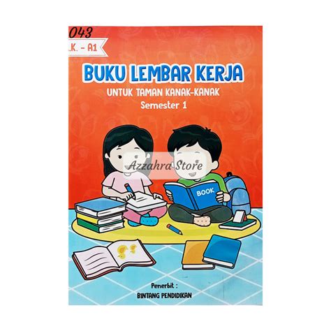 Jual Buku Lembar Kerja Anak Paud Tk Tka Semester Bintang Pendidikan