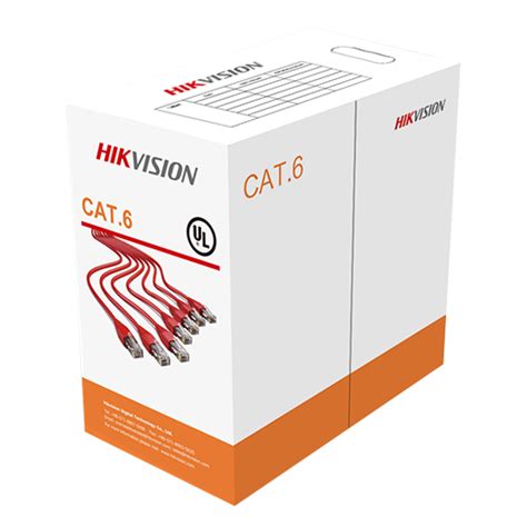 Hikvision 305 M CAT6 UTP Network Cable DS 1LN6U SC0 Get To Easy