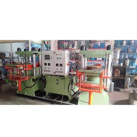 500 X 500 Mm Double Station Hydraulic Compression Moulding Press 100