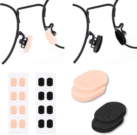 Soft Foam Nose Pads Self Adhesive Non Slip Eyeglass Nose Pads Thick Nosepads For