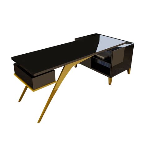 Hungled Mm Modern Rectangular Writing Desk Computer Desk With Side