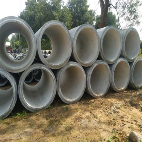 Round Rcc Hume Pipe Np Mm Dia Size Meter Length Rs