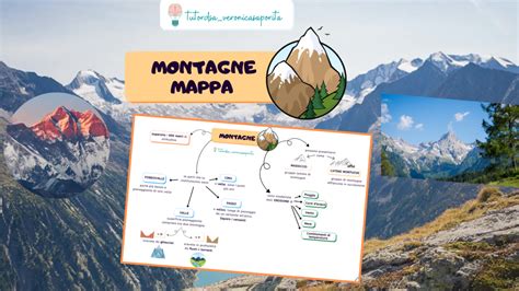 LE MONTAGNE Mappa Concettuale Edudoro