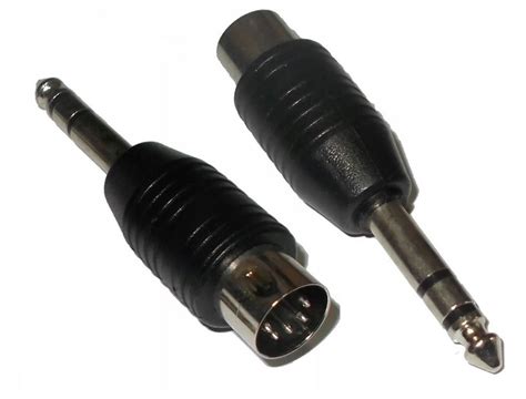 Adapter Redukcja Przej Cie Wtyk Mm Jack Stereo Wtyk Din Pin