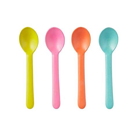 Bambino Set Of Four Kid And Baby Spoons Reviews Crate And Barrel