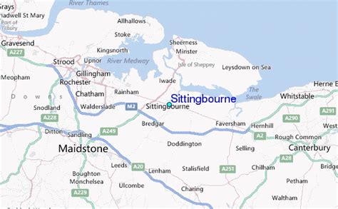 Sittingbourne Tide Station Location Guide