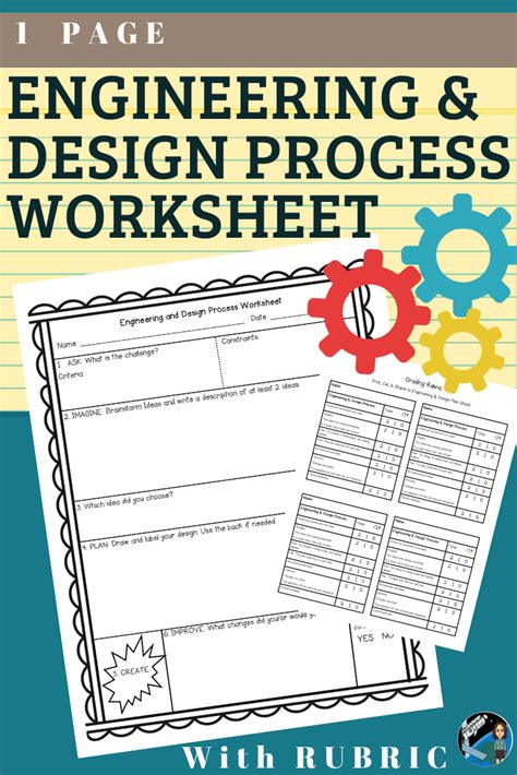 Printable Engineering Design Process Worksheet