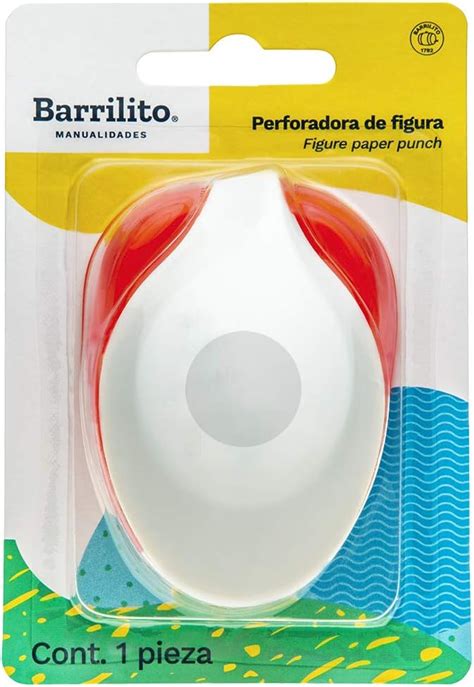 Barrilito PF010J Perforadora de Figuras Jumbo Círculo Amazon mx