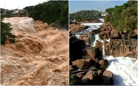 Nível Do Rio Tietê Sobe Em Salto Veja Antes E Depois Sorocaba E