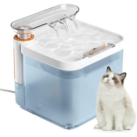 Fontaine À Eau Pour Chat Ultra Silencieux Automatique Distributeur