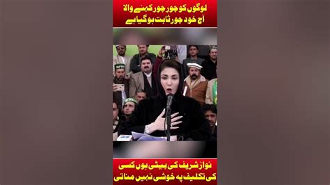 Its Not Easy To Be Maryam Nawaz Maryam Nawaz Taunts Bushra Bibi Youtube