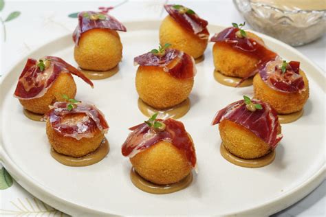 Croquetas De Carabinero Con Alioli De Ajo Negro Cocina Con Noelia