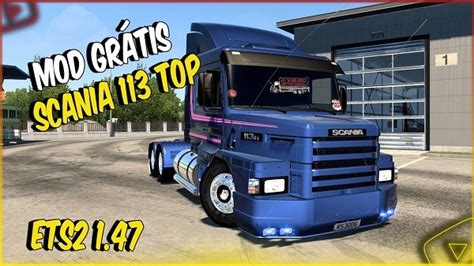 Caminhão Scania 113h Top Mod Ets2 147 Mod Simuladores