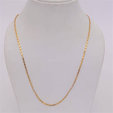 Trendy Gold Colored Daily Wear Chain Getjewelified 374084