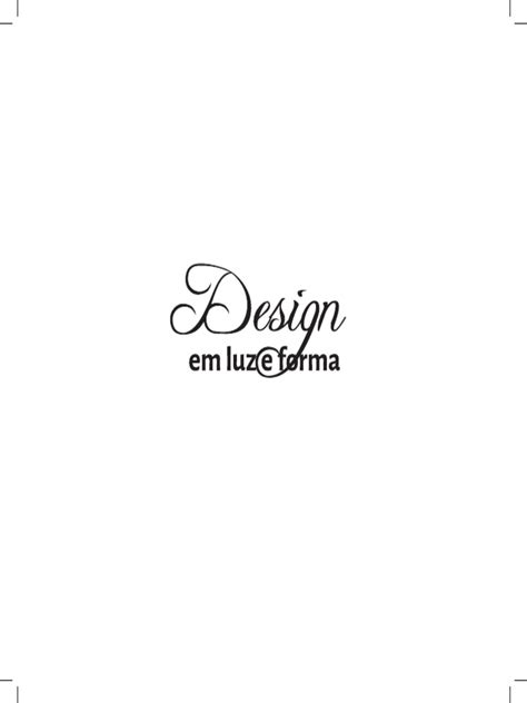 Design Em Luz E Forma Bruna Andrade Pdf Cor