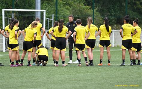 FC Nantes FÉMININES C est la reprise pour la D2F