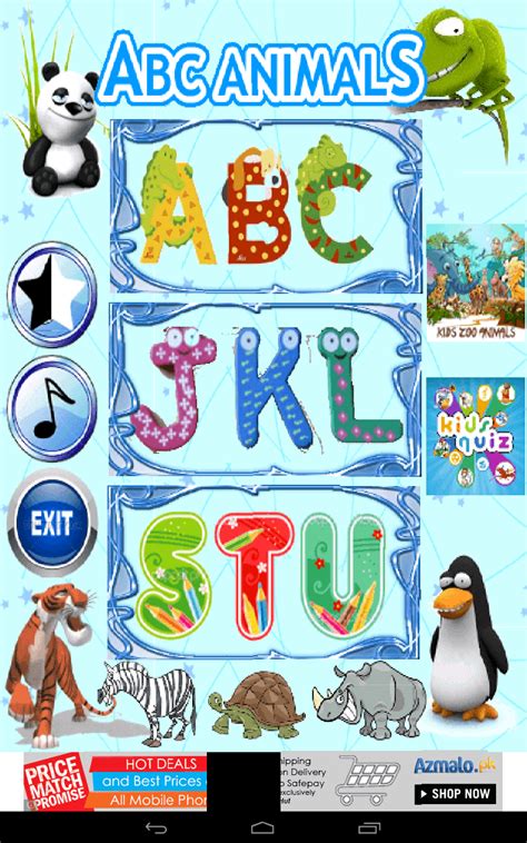 Learn ABC and About Animals - App on Amazon Appstore
