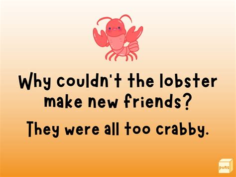 155 Funny Lobster Puns And Jokes Box Of Puns