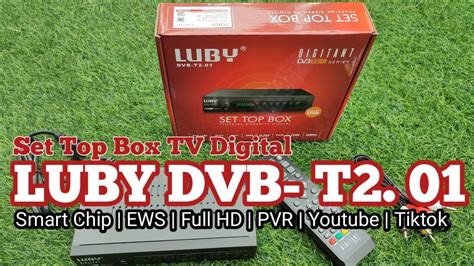 Luby Dvb T Set Top Box Luby Youtube