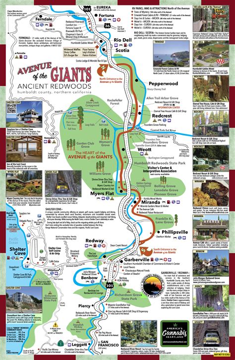 2022-Avenue-Of-The-Giants-Map | Avenue Of The Giants