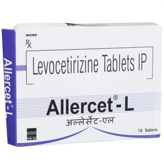 Buy Allercet L Tablet 10 Tab Online At Best Price In India Flipkart