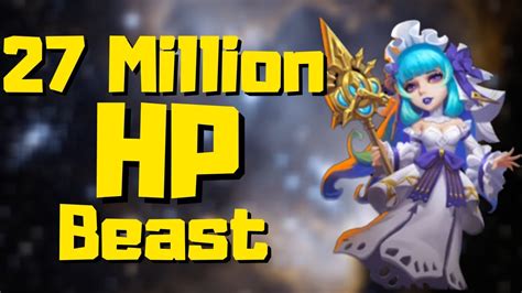 27 Million HP Beast Cold Conjuress Castle Clash ASG YouTube