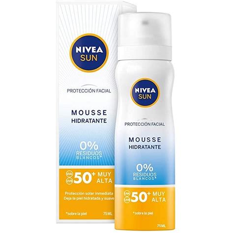 Crema De Fata Spuma Cu Protectie Solara Nivea Sun UV Face SPF 50 75