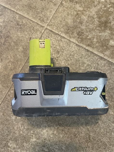 Ryobi P108 18V One Plus Lithium Ion High Capacity Battery 4 0Ah EBay