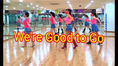 We re Good to Go Line dance 사 한국라인댄스협회 남양주지회 신나게 업 YouTube