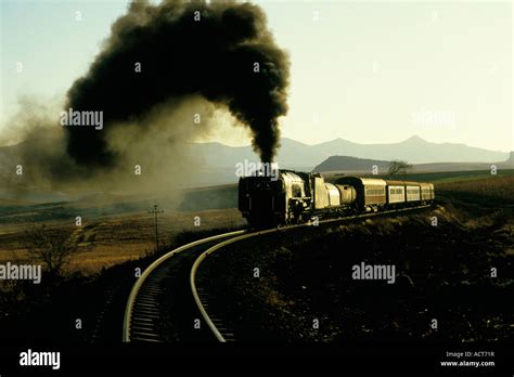 Vintage Steam Locomotive Billowing Smoke Hi Res Stock Photography And