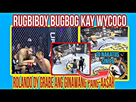 Grabe Rugbiboy Bugbog Inabot Kay Wycoco Tko Rugbiboyvswycoco