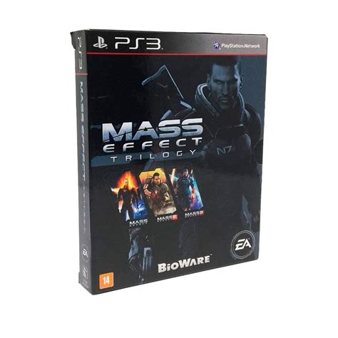 Jogo Mass Effect Trilogy Ps3 Meugameusado