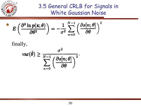 Ppt Chapter 2 Minimum Variance Unbiased Estimation Powerpoint