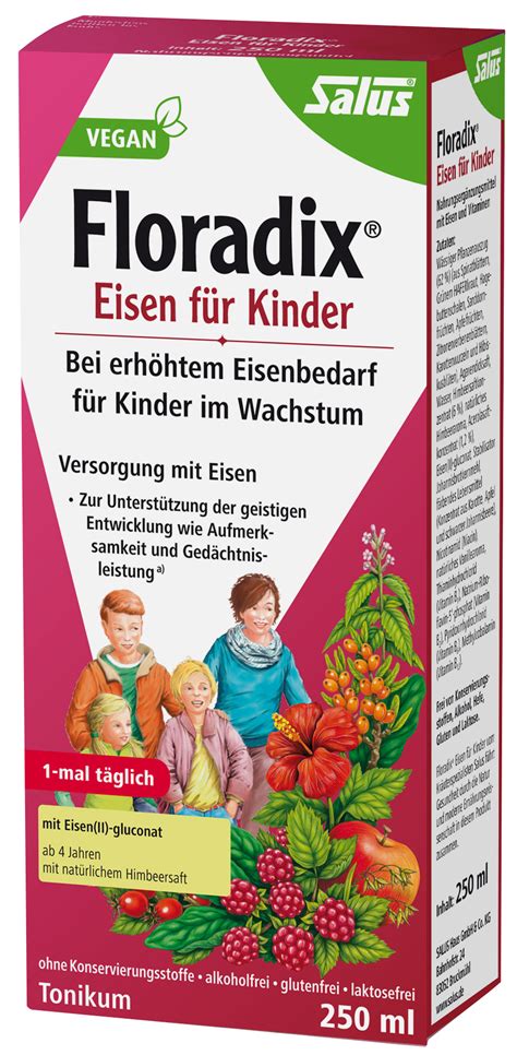 Floradix Eisen Tonikum Kinder Medistore At