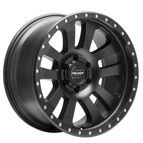 Pro Comp Wheels Ram 2500 Prodigy Satin Black 8 Lug Wheel 18x9 0mm