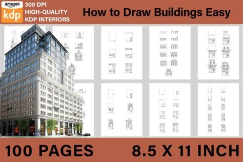 How to Draw Buildings Easy Graphic by BreakingDots · Creative Fabrica