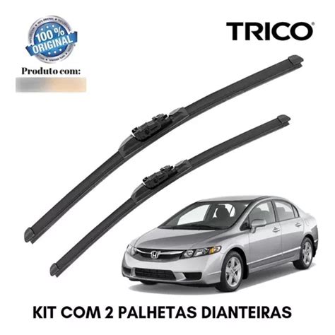 Paleta Limpador Honda New Civic Trico 2007 2008 2009 2010 2011 2012