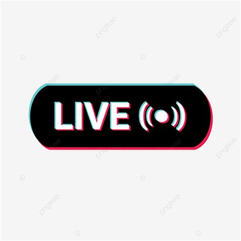 Icono De Vivo Oval Tiktok PNG Dibujos En Vivo Icono Oval PNG Y PSD