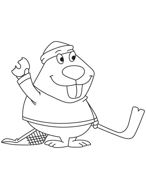 Ice Hockey Coloring Pages at GetDrawings | Free download