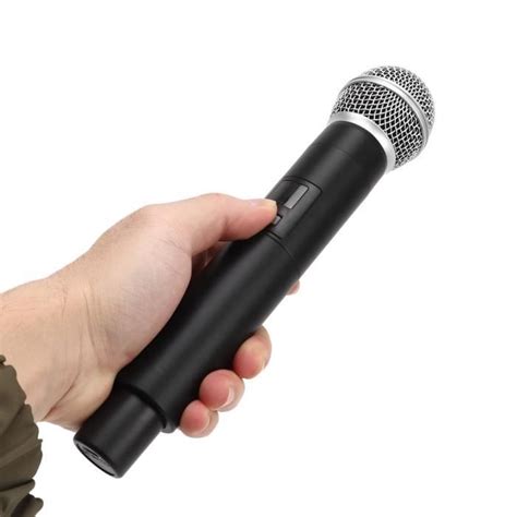 Yum Microphone Condensateur Cardiode Microphone Sans Fil Syst Me De