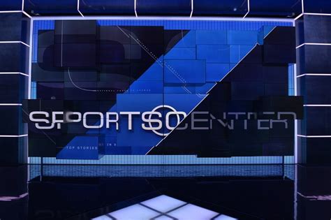 Sportscenter Broadcast Set Design Gallery