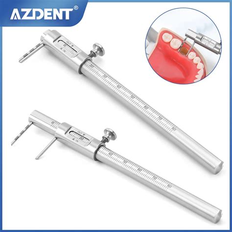 AZDENT Calibrador Deslizante De Ortodoncia Dental Medidor De Medici N