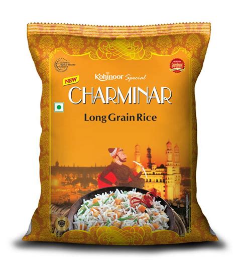 Kohinoor Polished Charminar Long Grain Rice Rice 1 Kg Buy Kohinoor