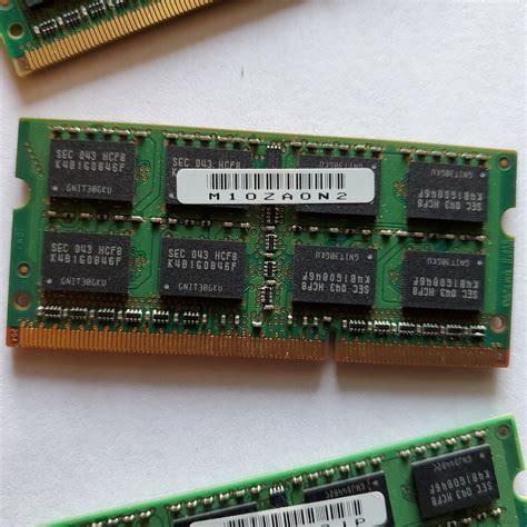 3 Samsung 2GB 2Rx8 PC3 8500S- 07-10 -F2 M471B5673FH0-CF8 204Pin 1066MHz ...