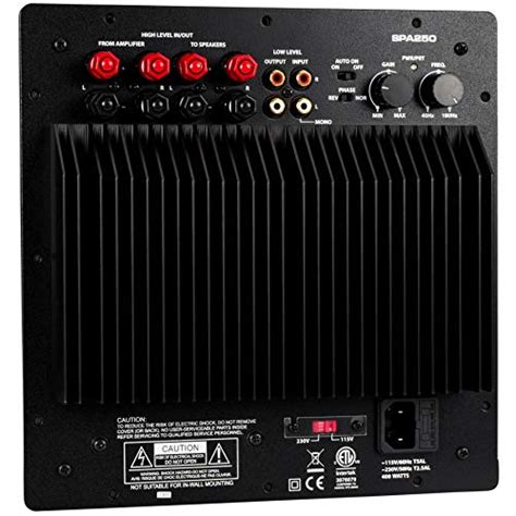 Best Bash S Digital Subwoofer Plate Amplifiers Review And