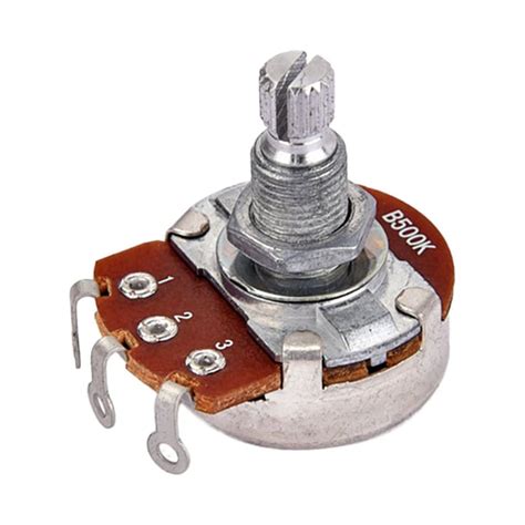 Rosarivae B K Potentiometer Long Knurled Split Shaft Electric Bass